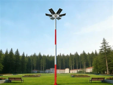 Saulės energija{0}}varomų aukšto stiebo žibintų pranašumai